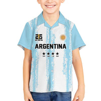 World Football 2026 Argentina Custom Hawaiian Shirt Past Champions Future Legends Blue - Wonder Print Shop