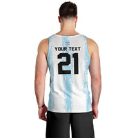 World Football 2026 Argentina Custom Men Tank Top Past Champions Future Legends Blue - Wonder Print Shop