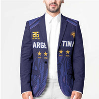 World Football 2026 Argentina Custom Blazer Past Champions Future Legends Purple - Wonder Print Shop