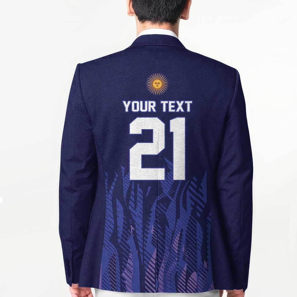 World Football 2026 Argentina Custom Blazer Past Champions Future Legends Purple - Wonder Print Shop