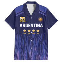 World Football 2026 Argentina Custom Hawaiian Shirt Past Champions Future Legends Purple - Wonder Print Shop