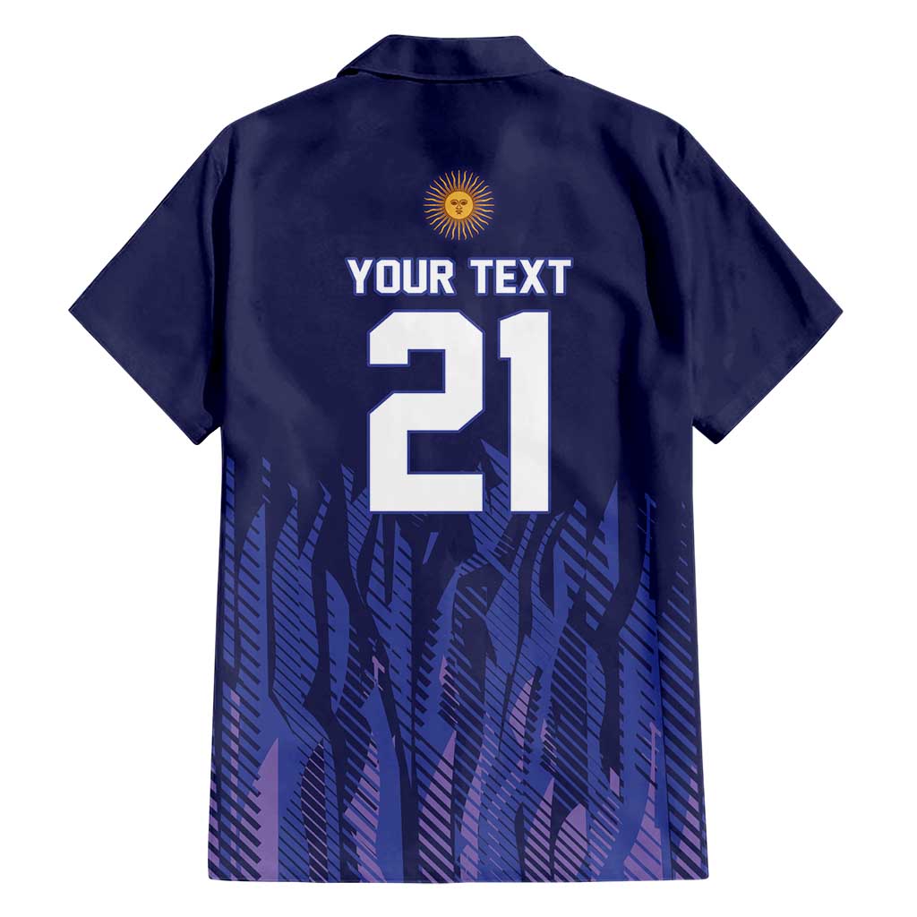 World Football 2026 Argentina Custom Hawaiian Shirt Past Champions Future Legends Purple - Wonder Print Shop