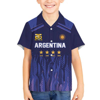 World Football 2026 Argentina Custom Hawaiian Shirt Past Champions Future Legends Purple - Wonder Print Shop