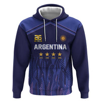 World Football 2026 Argentina Custom Hoodie Past Champions Future Legends Purple - Wonder Print Shop
