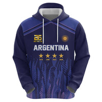 World Football 2026 Argentina Custom Hoodie Past Champions Future Legends Purple - Wonder Print Shop
