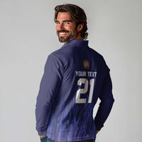 World Football 2026 Argentina Custom Long Sleeve Polo Shirt Past Champions Future Legends Purple - Wonder Print Shop