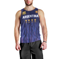 World Football 2026 Argentina Custom Men Tank Top Past Champions Future Legends Purple - Wonder Print Shop