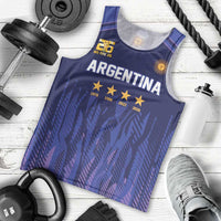 World Football 2026 Argentina Custom Men Tank Top Past Champions Future Legends Purple - Wonder Print Shop