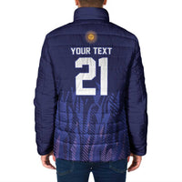 World Football 2026 Argentina Custom Padded Jacket Past Champions Future Legends Purple - Wonder Print Shop