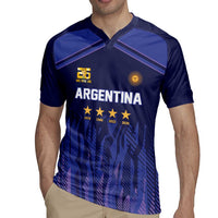 World Football 2026 Argentina Custom Rugby Jersey Past Champions Future Legends Purple - Wonder Print Shop