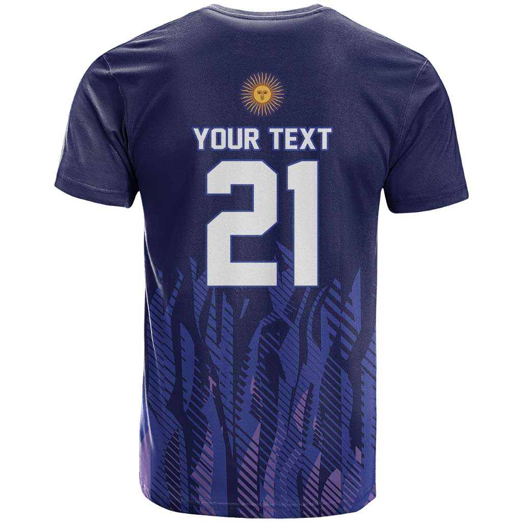 World Football 2026 Argentina Custom T Shirt Past Champions Future Legends Purple - Wonder Print Shop