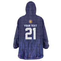 World Football 2026 Argentina Custom Wearable Blanket Hoodie Past Champions Future Legends Purple - Wonder Print Shop