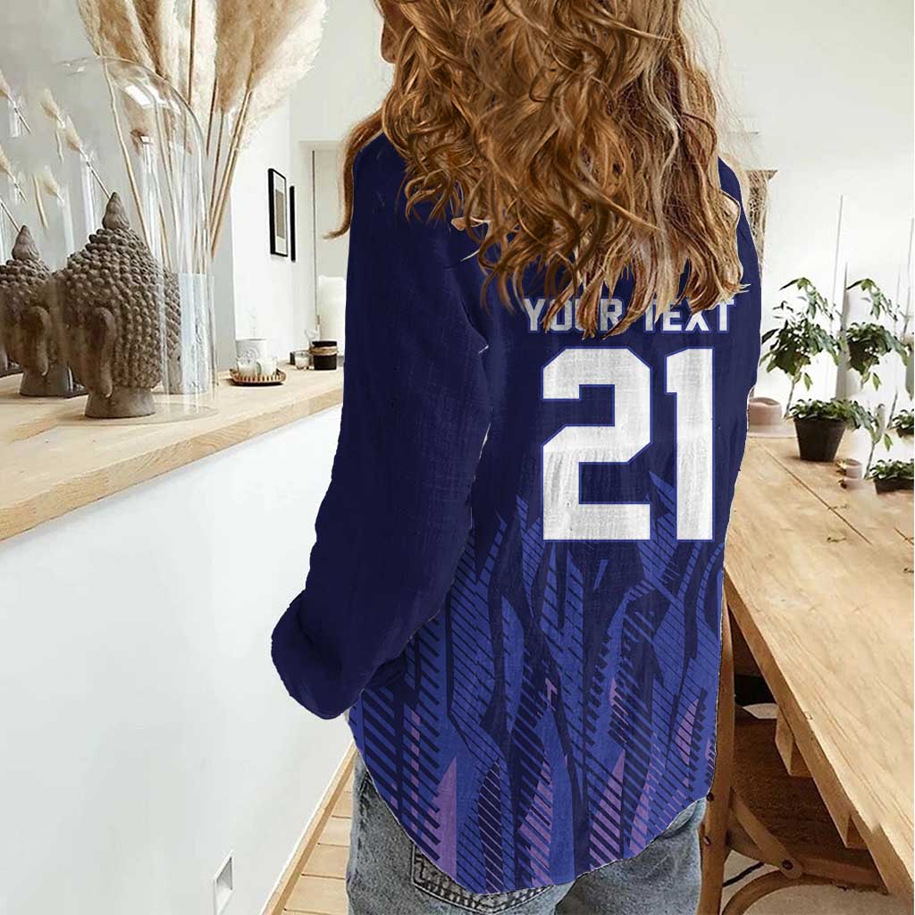 World Football 2026 Argentina Custom Women Casual Shirt Past Champions Future Legends Purple - Wonder Print Shop