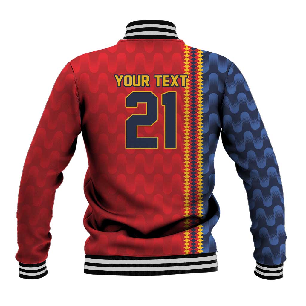 World Football 2026 Spain Custom Baseball Jacket Vamos a Espana - Wonder Print Shop
