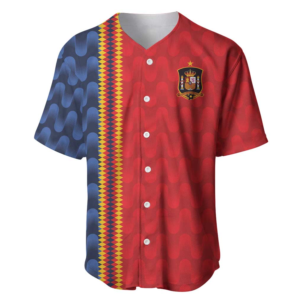 World Football 2026 Spain Custom Baseball Jersey Vamos a Espana - Wonder Print Shop