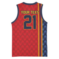 World Football 2026 Spain Custom Basketball Jersey Vamos a Espana - Wonder Print Shop
