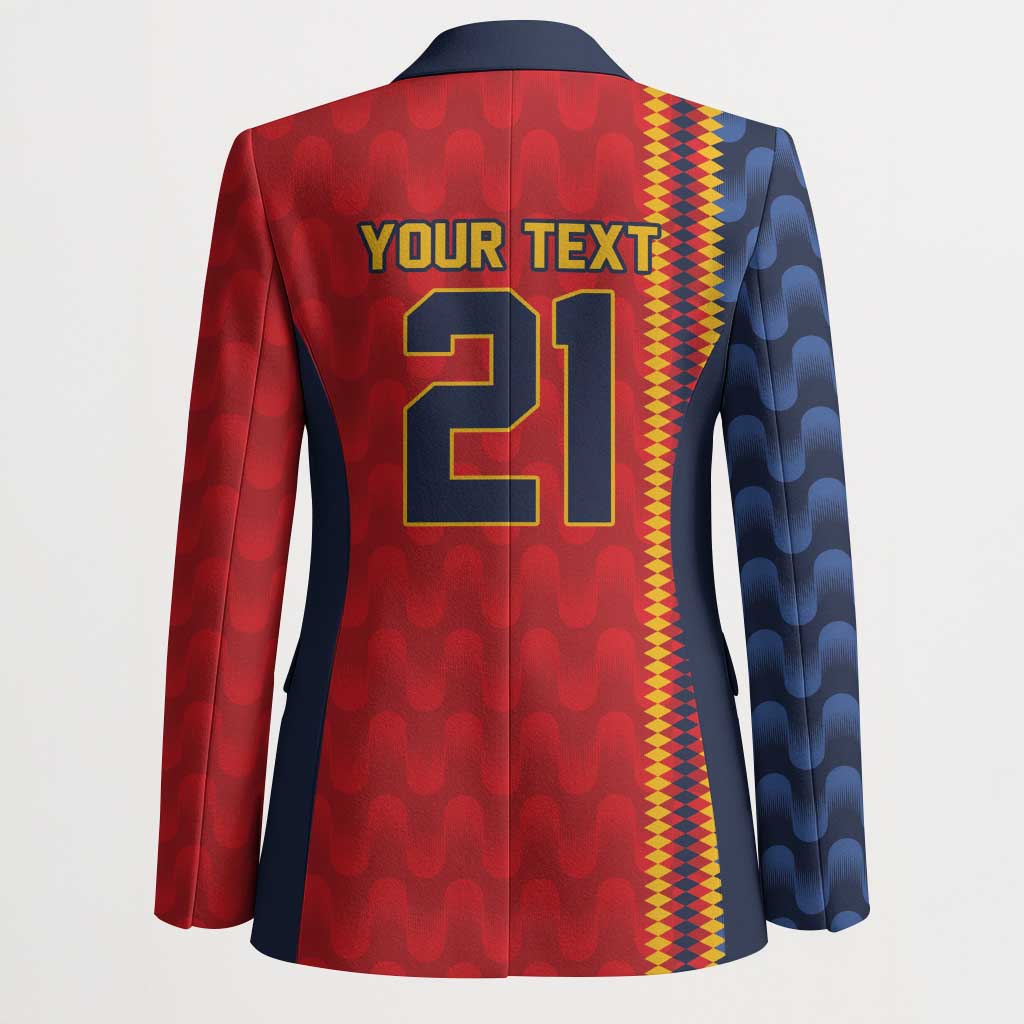 World Football 2026 Spain Custom Blazer Vamos a Espana - Wonder Print Shop