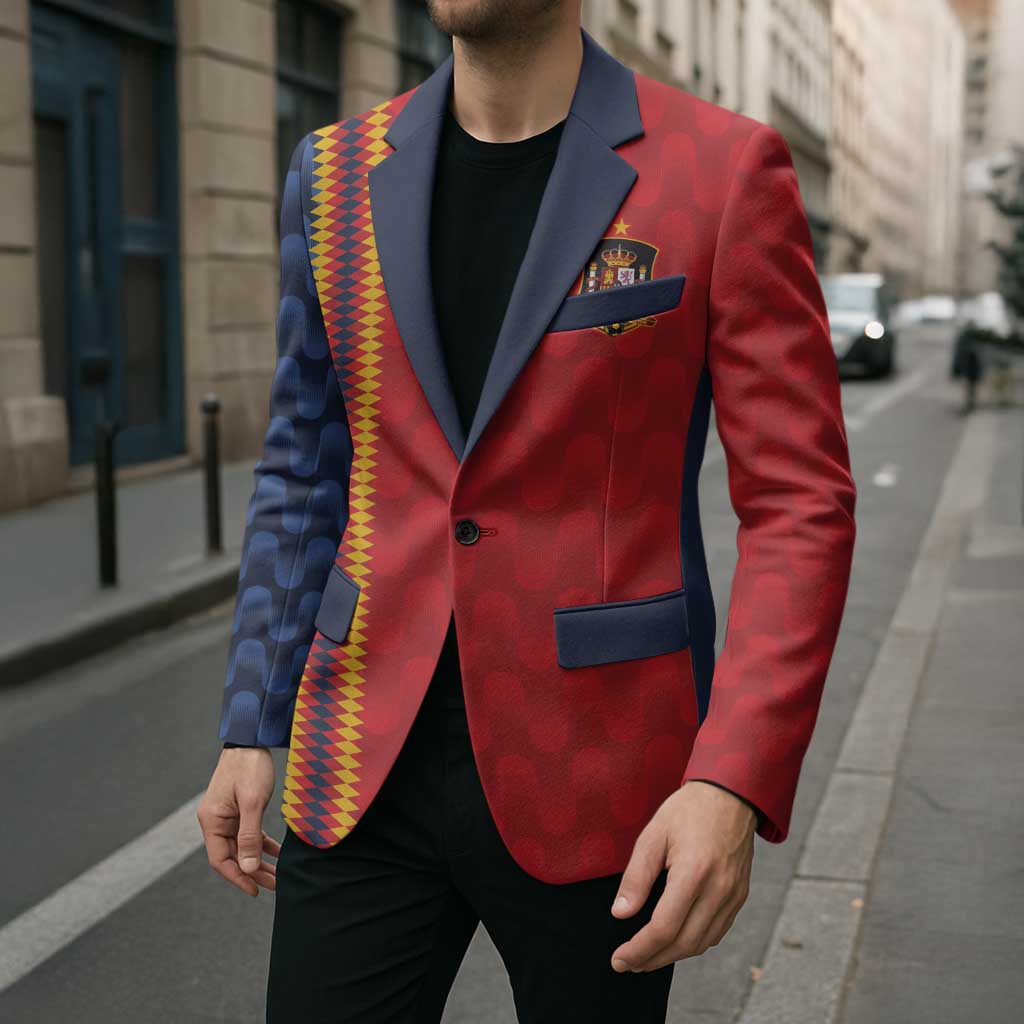World Football 2026 Spain Custom Blazer Vamos a Espana - Wonder Print Shop
