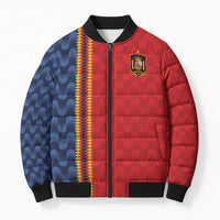 World Football 2026 Spain Custom Bomber Puffer Jacket Vamos a Espana - Wonder Print Shop