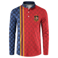 World Football 2026 Spain Custom Button Sweatshirt Vamos a Espana - Wonder Print Shop