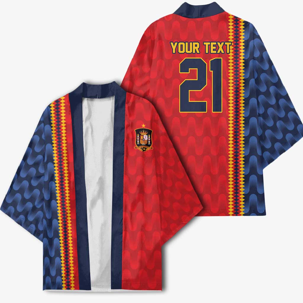 World Football 2026 Spain Custom Kimono Vamos a Espana - Wonder Print Shop