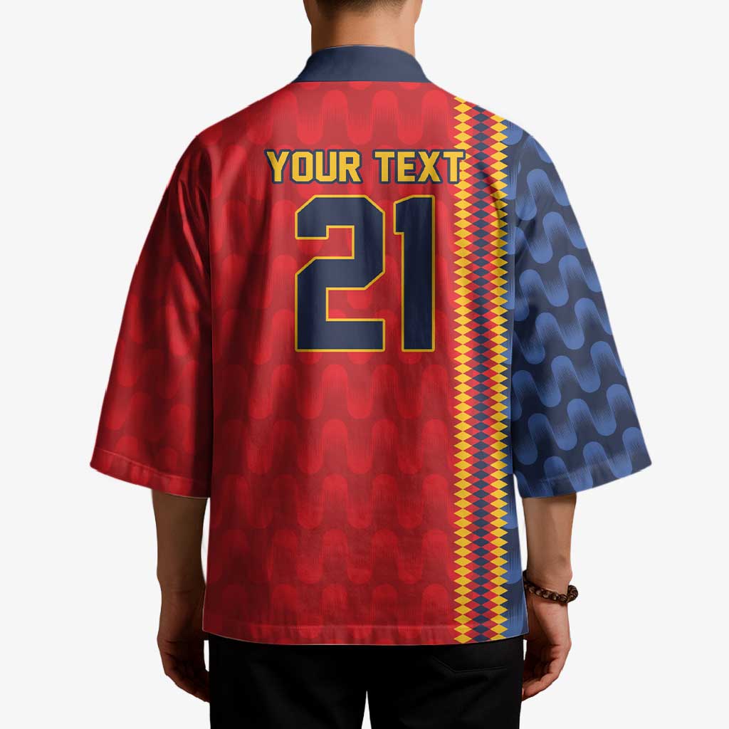 World Football 2026 Spain Custom Kimono Vamos a Espana - Wonder Print Shop