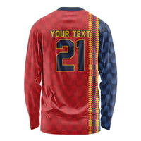 World Football 2026 Spain Custom Long Sleeve Shirt Vamos a Espana - Wonder Print Shop