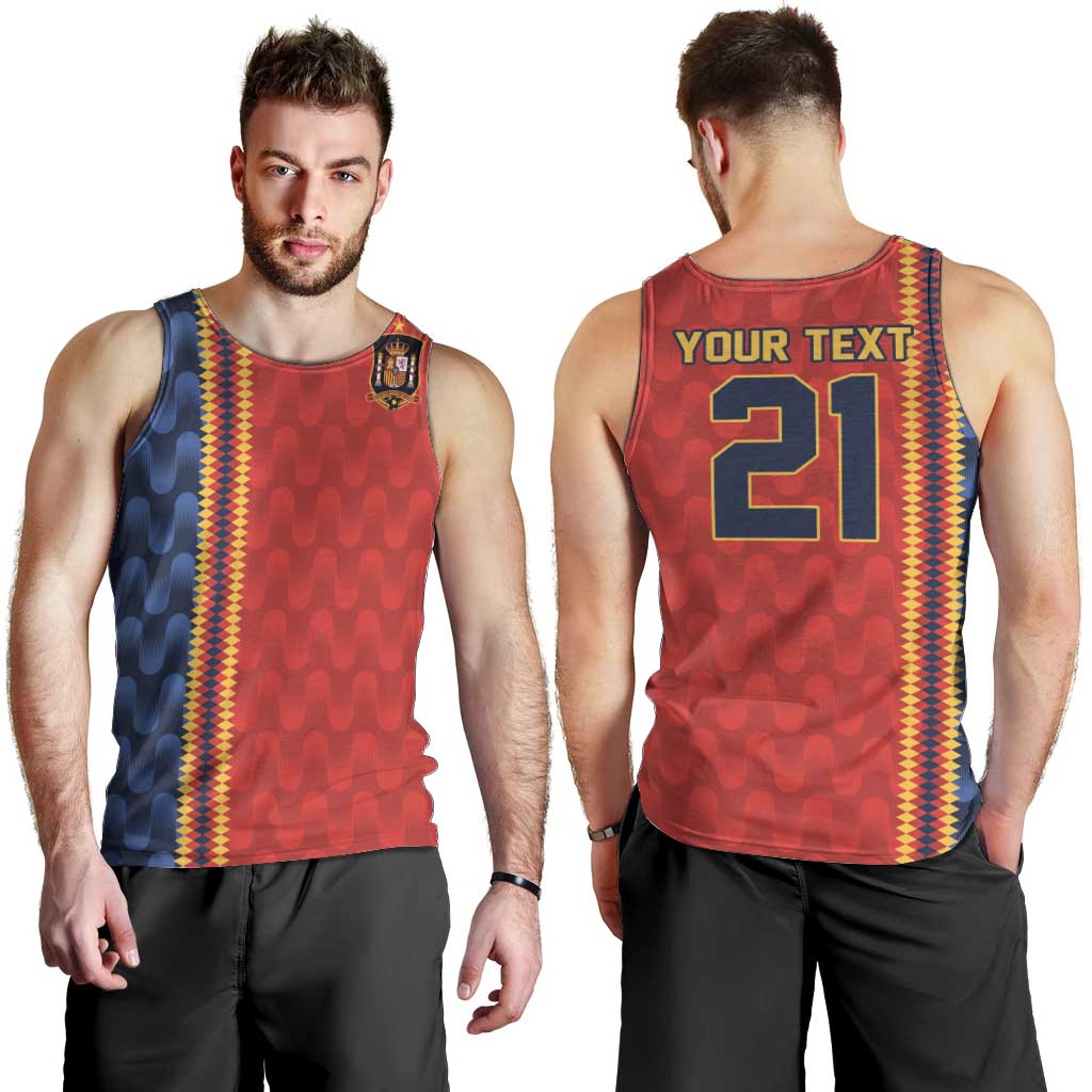 World Football 2026 Spain Custom Men Tank Top Vamos a Espana - Wonder Print Shop