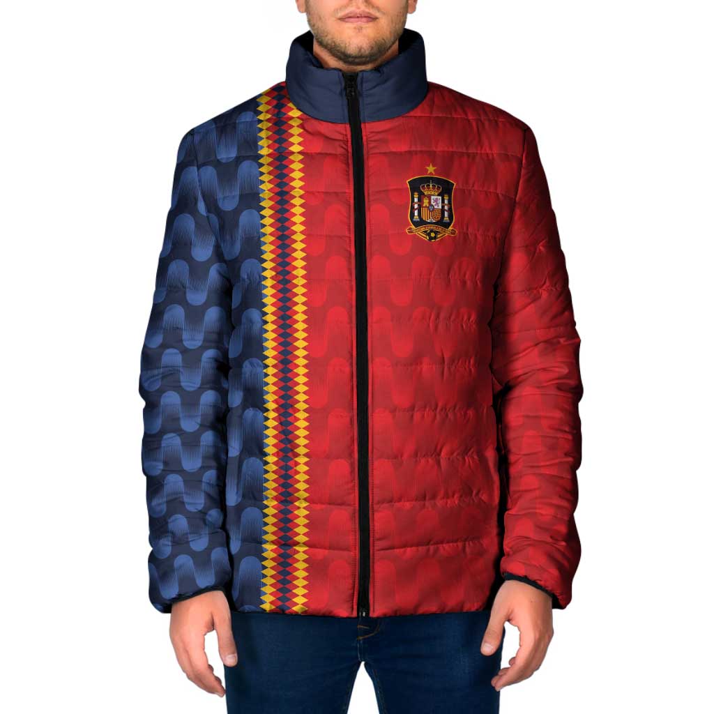 World Football 2026 Spain Custom Padded Jacket Vamos a Espana - Wonder Print Shop