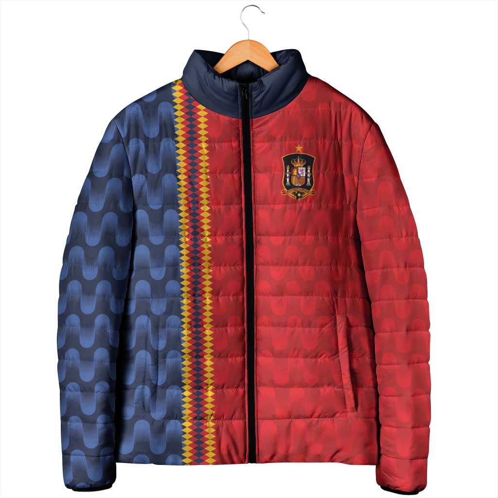 World Football 2026 Spain Custom Padded Jacket Vamos a Espana - Wonder Print Shop
