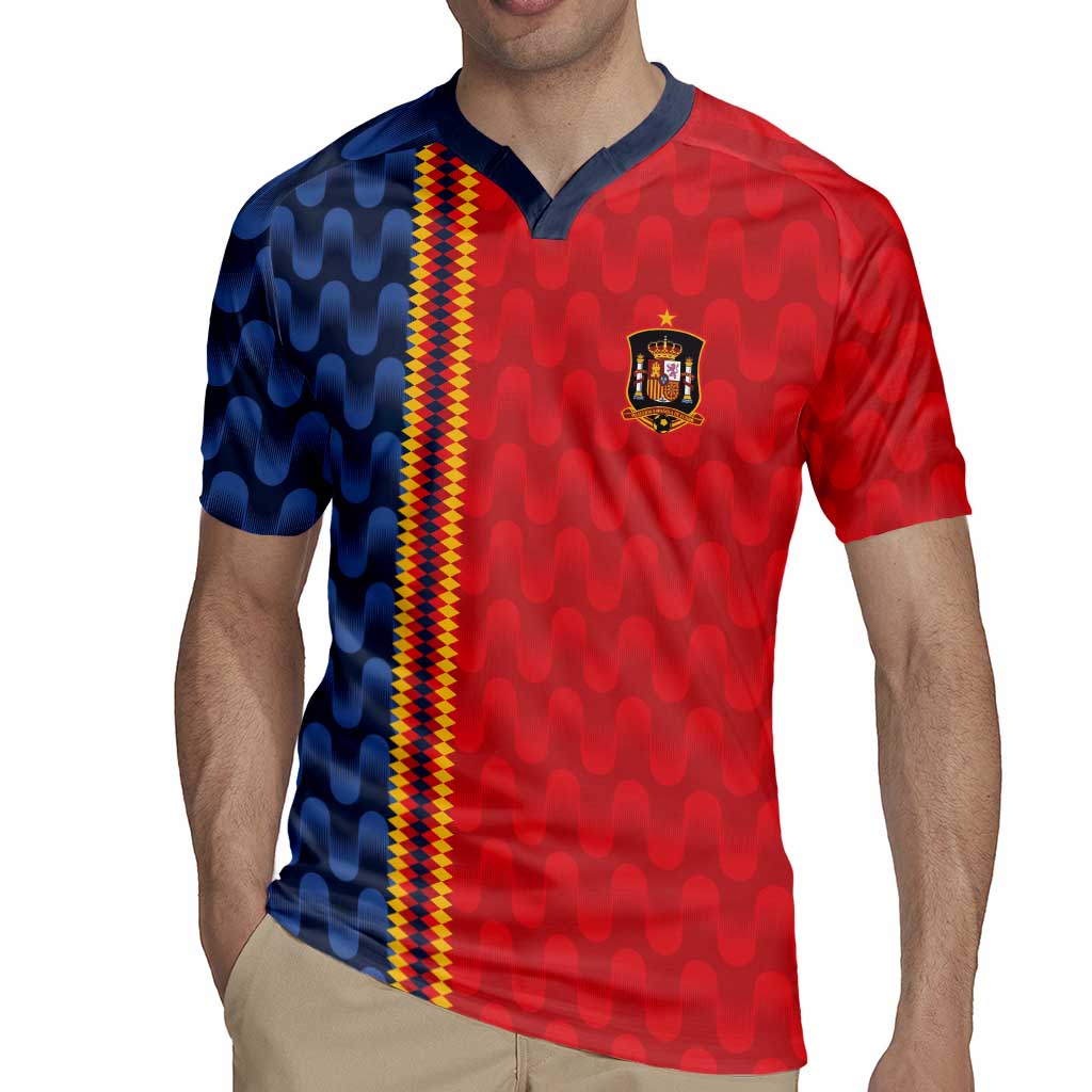 World Football 2026 Spain Custom Rugby Jersey Vamos a Espana - Wonder Print Shop