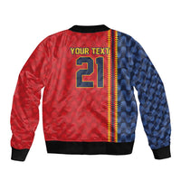 World Football 2026 Spain Custom Sleeve Zip Bomber Jacket Vamos a Espana - Wonder Print Shop