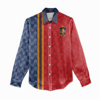 World Football 2026 Spain Custom Women Casual Shirt Vamos a Espana - Wonder Print Shop