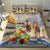 Personalized Kentucky Horse Race Bedding Set With Mint Julep Cocktail