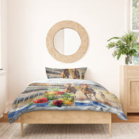 Personalized Kentucky Horse Race Bedding Set With Mint Julep Cocktail LT9 - Wonder Print Shop