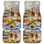 Personalized Kentucky Horse Race Car Mats With Mint Julep Cocktail LT9 - Wonder Print Shop