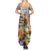 Personalized Kentucky Horse Race Summer Maxi Dress With Mint Julep Cocktail - Wonder Print Shop