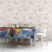 Personalized Kentucky Horse Race Tablecloth With Mint Julep Cocktail - Wonder Print Shop