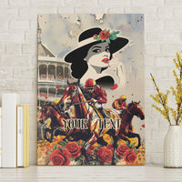 Personalized Kentucky Ladies Canvas Wall Art The Run For The Roses Derby LT9 - Wonder Print Shop