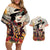 Personalized Kentucky Ladies Couples Matching Off Shoulder Short Dress and Hawaiian Shirt The Run For The Roses Derby LT9 - Wonder Print Shop