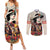 Personalized Kentucky Ladies Couples Matching Summer Maxi Dress and Long Sleeve Button Shirt The Run For The Roses Derby LT9 - Wonder Print Shop