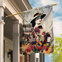 Personalized Kentucky Ladies Garden Flag The Run For The Roses Derby - Wonder Print Shop