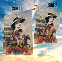 Personalized Kentucky Ladies Garden Flag The Run For The Roses Derby - Wonder Print Shop