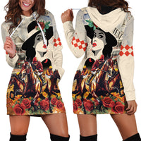 Personalized Kentucky Ladies Hoodie Dress The Run For The Roses Derby - Wonder Print Shop