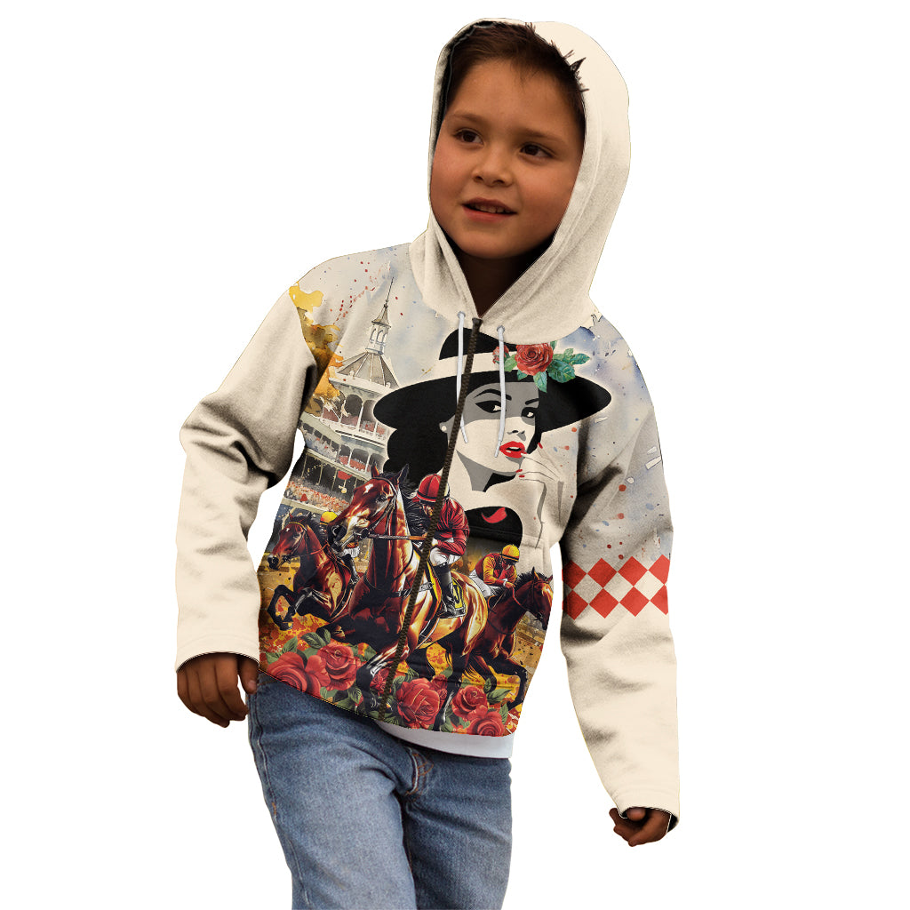 Personalized Kentucky Ladies Kid Hoodie The Run For The Roses Derby - Wonder Print Shop