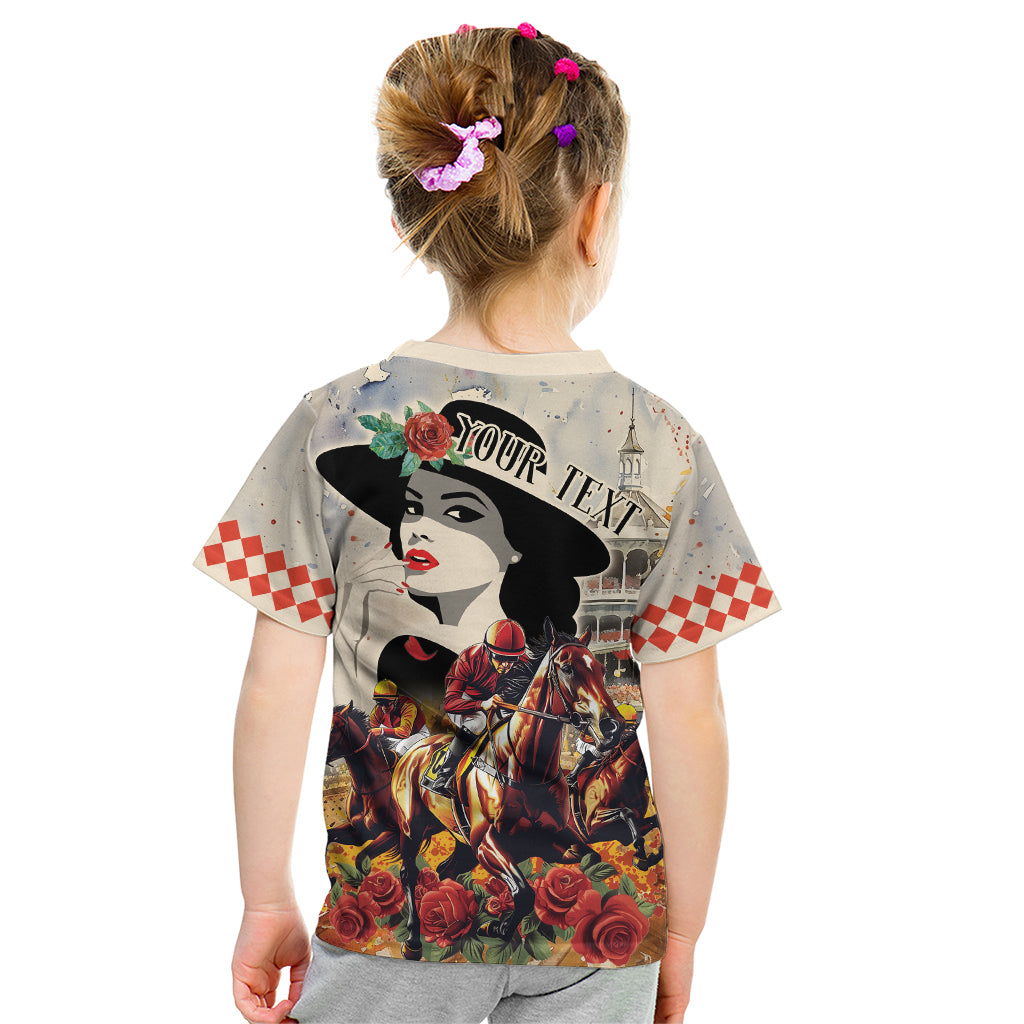 Personalized Kentucky Ladies Kid T Shirt The Run For The Roses Derby - Wonder Print Shop