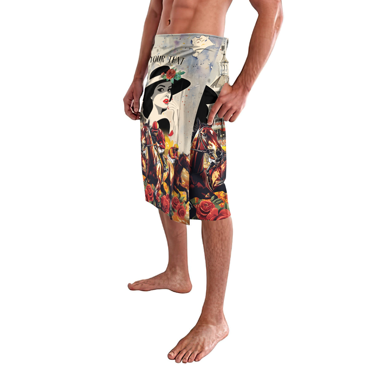 Personalized Kentucky Ladies Lavalava The Run For The Roses Derby - Wonder Print Shop