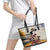 Personalized Kentucky Ladies Leather Tote Bag The Run For The Roses Derby - Wonder Print Shop