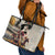 Personalized Kentucky Ladies Leather Tote Bag The Run For The Roses Derby - Wonder Print Shop