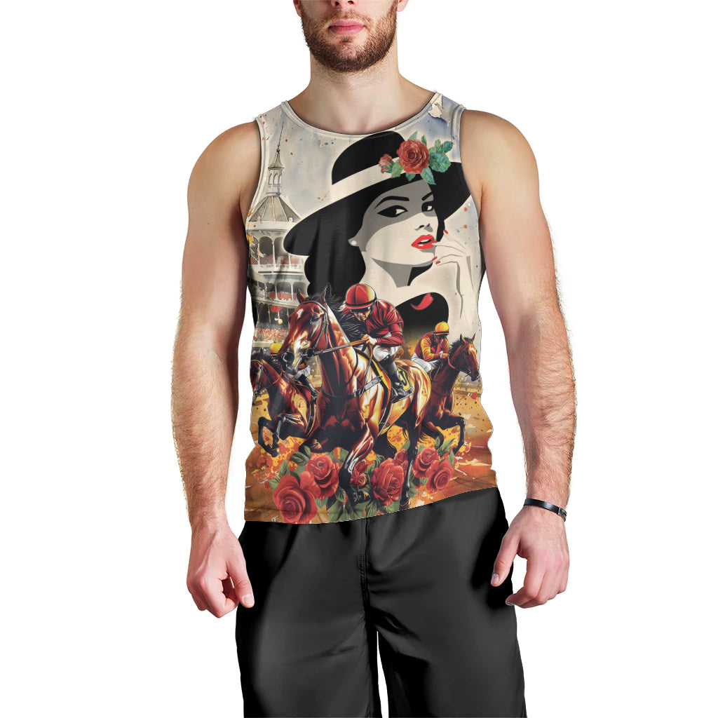 Personalized Kentucky Ladies Men Tank Top The Run For The Roses Derby - Wonder Print Shop